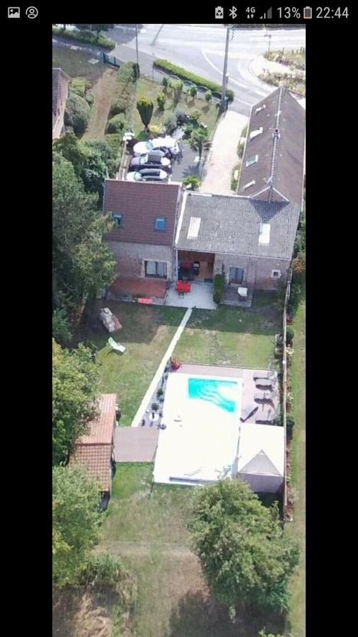 Chambres D Hotes ,Hotel ,Secret D'Une Nuit A Vicq Pres De Onnaing,Avec Piscine Luaran gambar
