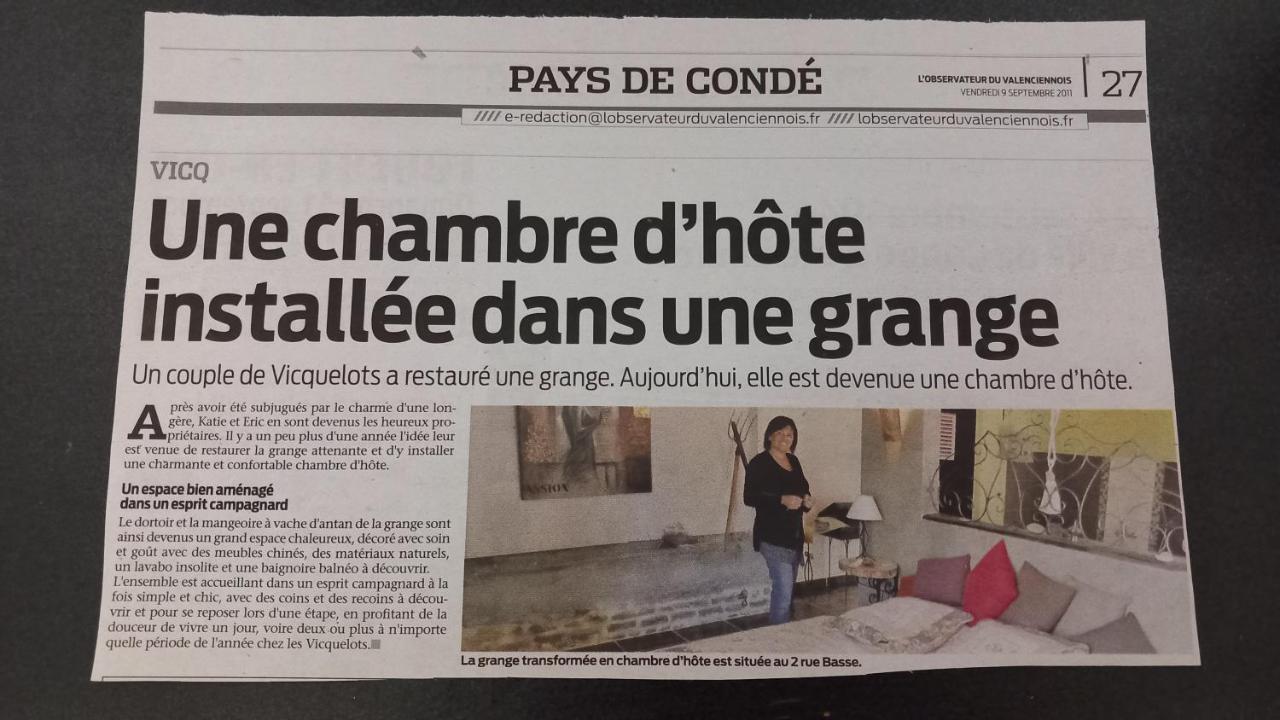 Chambres D Hotes ,Hotel ,Secret D'Une Nuit A Vicq Pres De Onnaing,Avec Piscine Luaran gambar